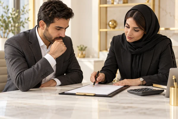 بررسی قرارداد و جدول پرداخت وام با مشاور