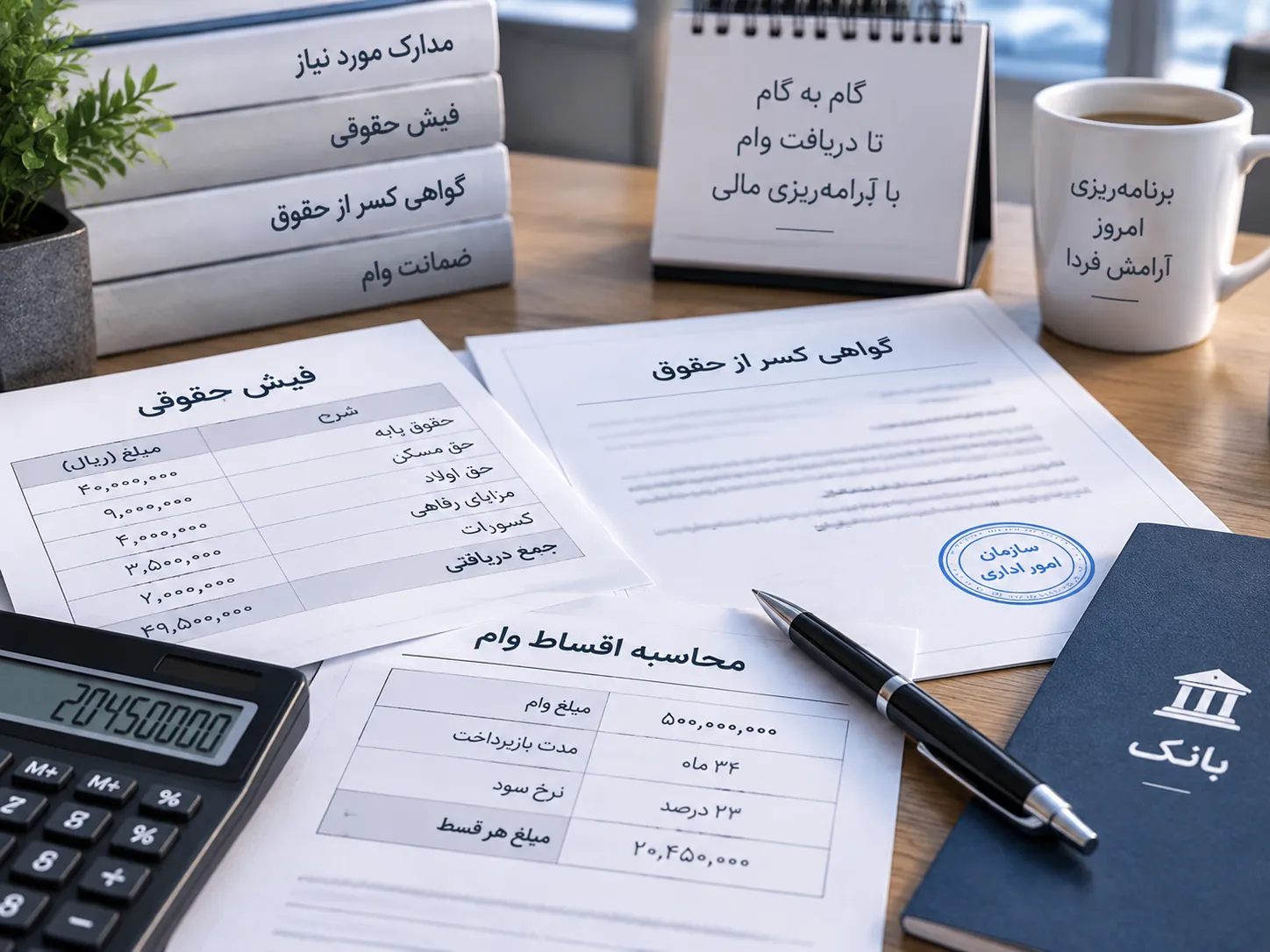 چه اطلاعاتی در گواهی کسر از حقوق درج می‌شود؟