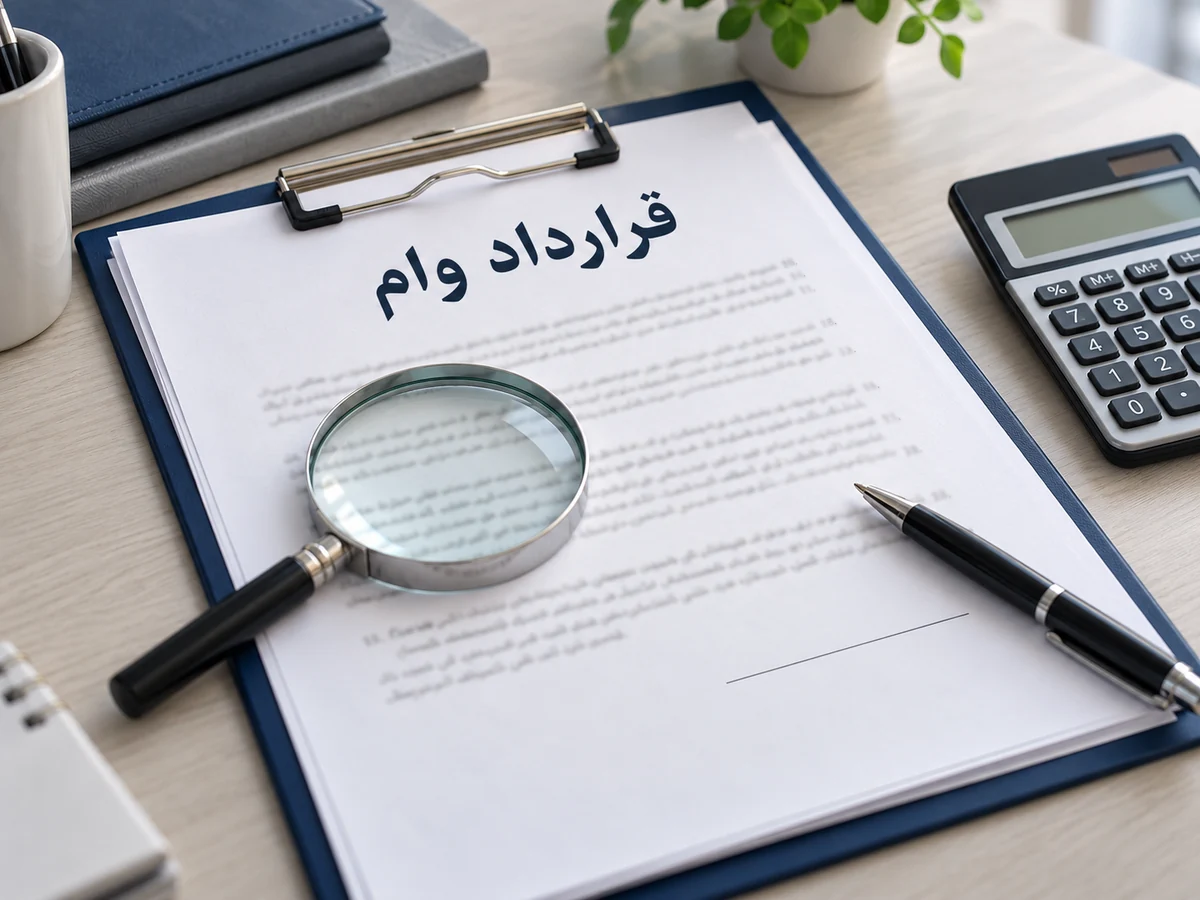امضای قرارداد وام